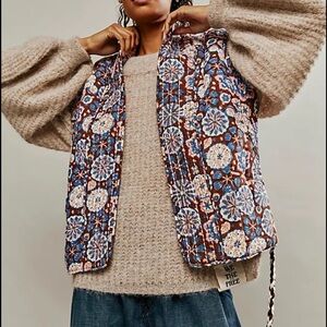 Free People Llani Quilted Vest